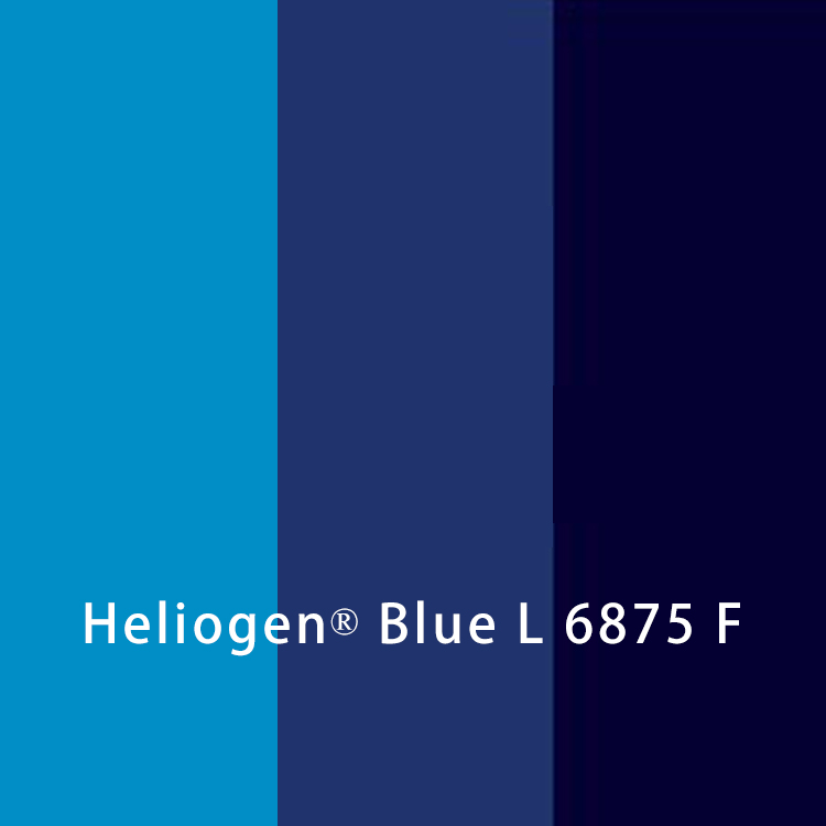 巴斯夫L6875F耐高温钛菁蓝BASF Heliogen Blue L6875F
蓝